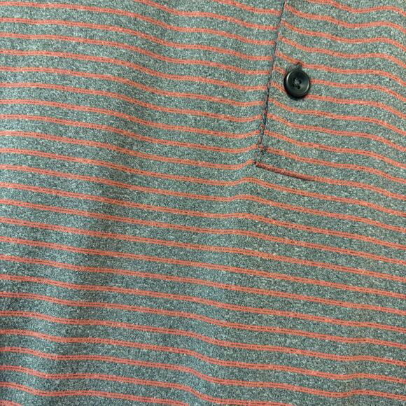 C9 Champion Performance Polo Stripes Golf Preppy Stretchy Comfy Men's Medium - Picture 7 of 8